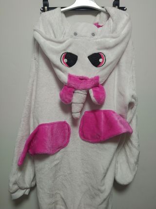 Pijama Unicornio Blanco y Rosa