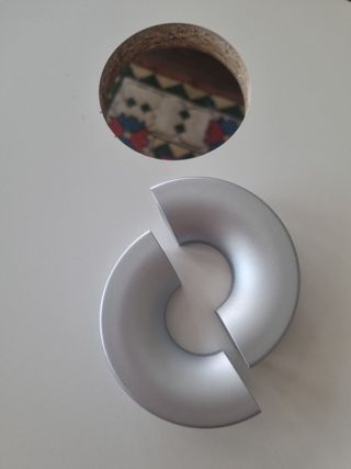 Mesa de despacho larga blanca