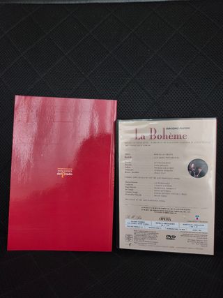 Libro y DVD La Bohème Ópera