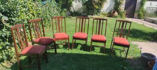 Sillas de salón de madera urge, solo hoy