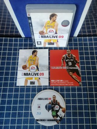 PS3 NBA LIVE 09 ORIGINAL COMPLETO