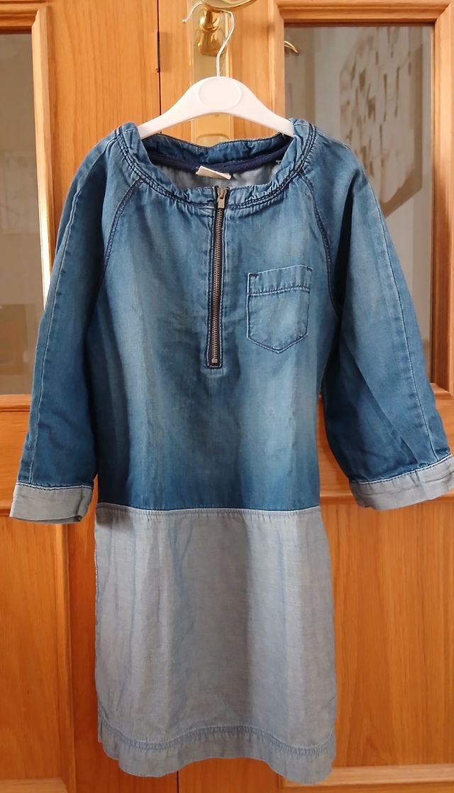 Vestido vaquero niña