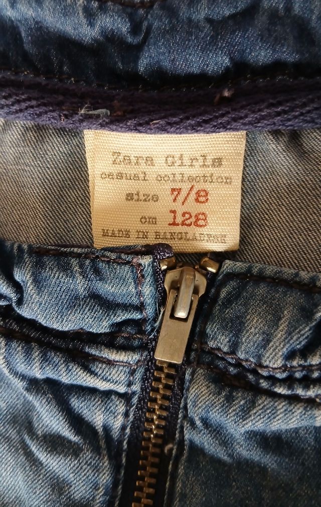 Vestido vaquero niña