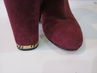 Botas Michael Kors Talla 37.5 Borgoña