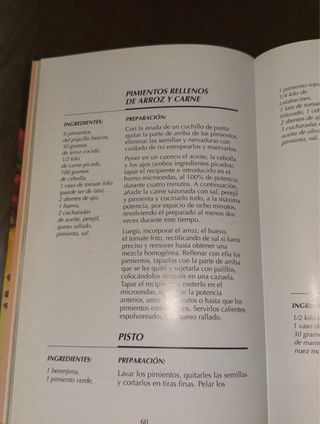 Cocina con microondas para principiantes