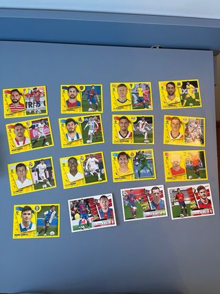 Lote cromos Liga Este varios años
