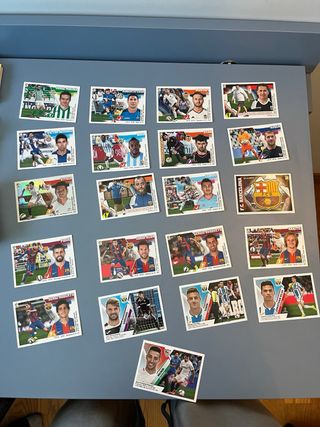 Lote cromos Liga Este varios años
