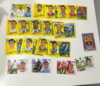 Lote cromos Liga Este varios años