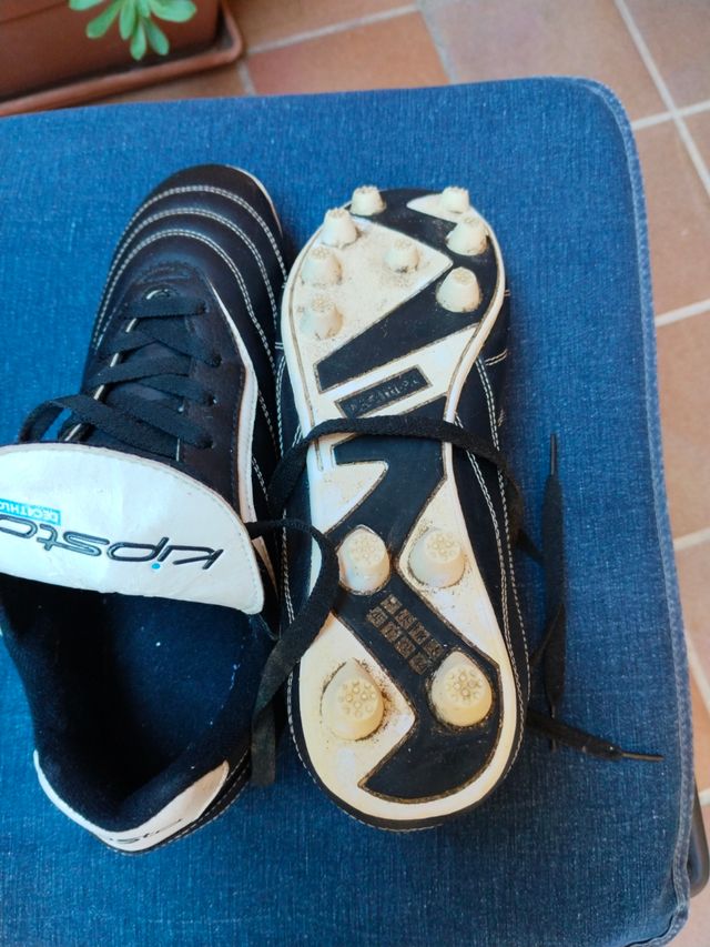 Botas de fútbol Kipsta hombre negras