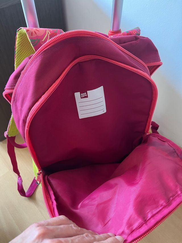 Mochila Escolar Busquets Pink Jungle