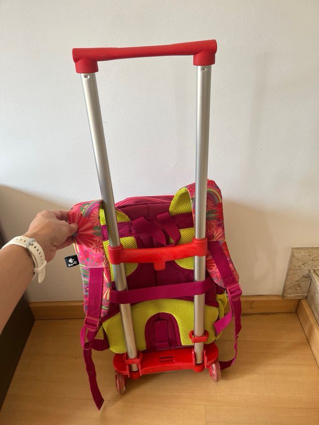 Mochila Escolar Busquets Pink Jungle