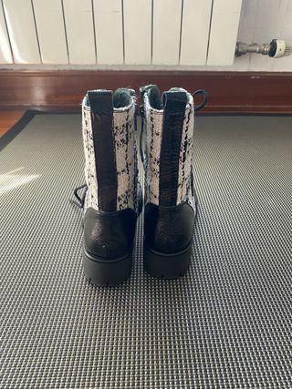 Botas de mujer estilo militar