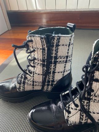 Botas de mujer estilo militar
