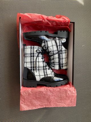 Botas de mujer estilo militar