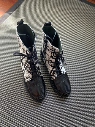 Botas de mujer estilo militar