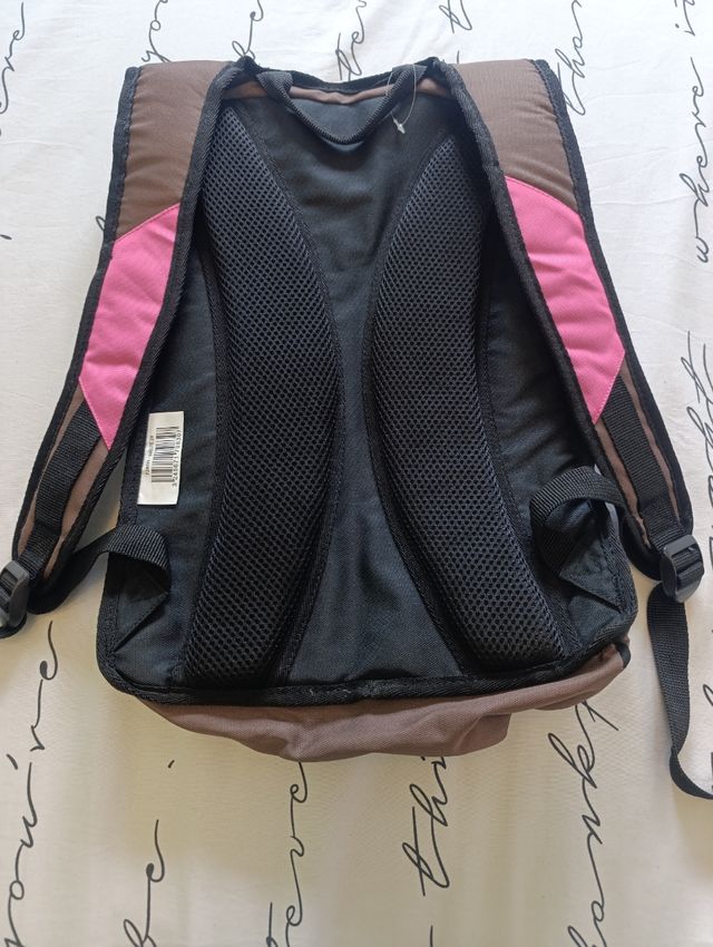 Mochila S2O rosa y marrón