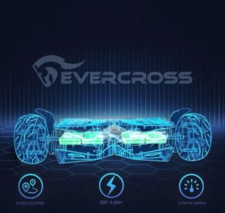 Hoverboard futurista sin abrir