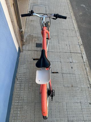 Bicicleta de paseo Riverside 24” rosa/coral