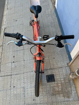 Bicicleta de paseo Riverside 24” rosa/coral