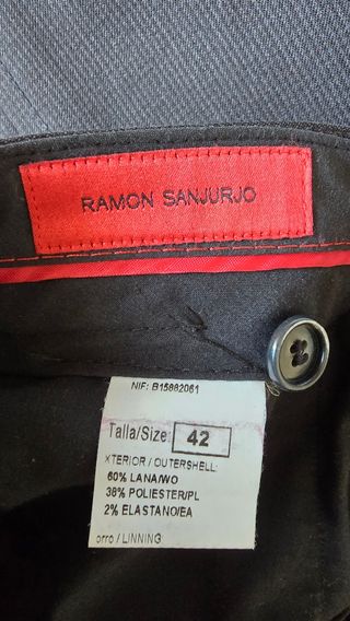 Pantalón de vestir marrón T42