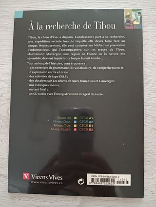 A LA RECHERCHE DE TIBOU+CD