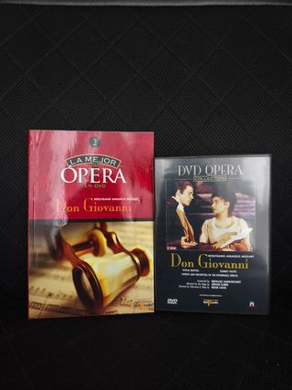 Libro y DVD Don Giovanni Ópera