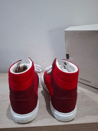Zapatillas Ethletic veganas rojas