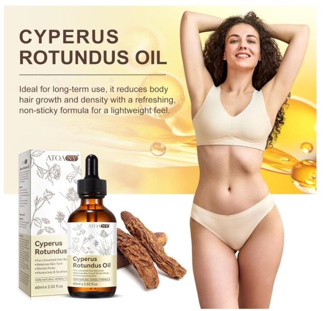 Aceite post depilación, inhibe crecimiento pelo