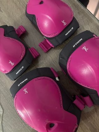 Rodilleras y coderas para niña