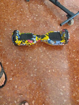 Patin electrico graffiti