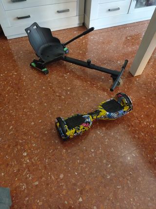 Patin electrico graffiti