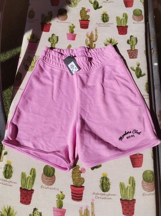 Bermudas rosas Members Club niña talla s
