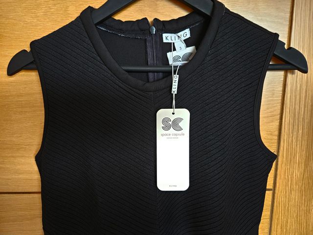 Vestido Kling Negro Talla M