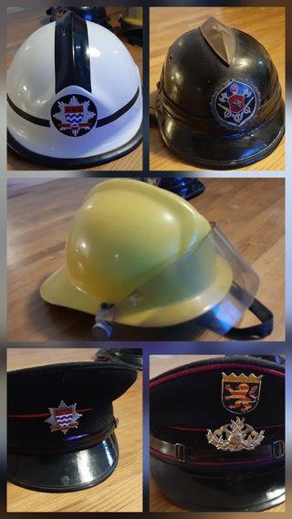 Gorra de Bomberos de Alemania. Uniforme