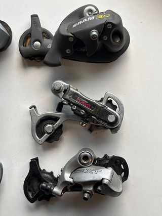 Cambios MTB Clasicos Shimano y SRAM