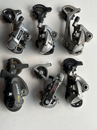 Cambios MTB Clasicos Shimano y SRAM
