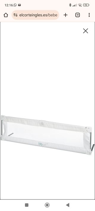 Barrera Seguridad Cama bbest 150cm.