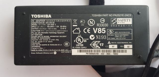 Cargadores Toshiba Portátil Laptop