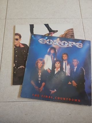 Vinilo Europe The Final Countdown + INXS KICK