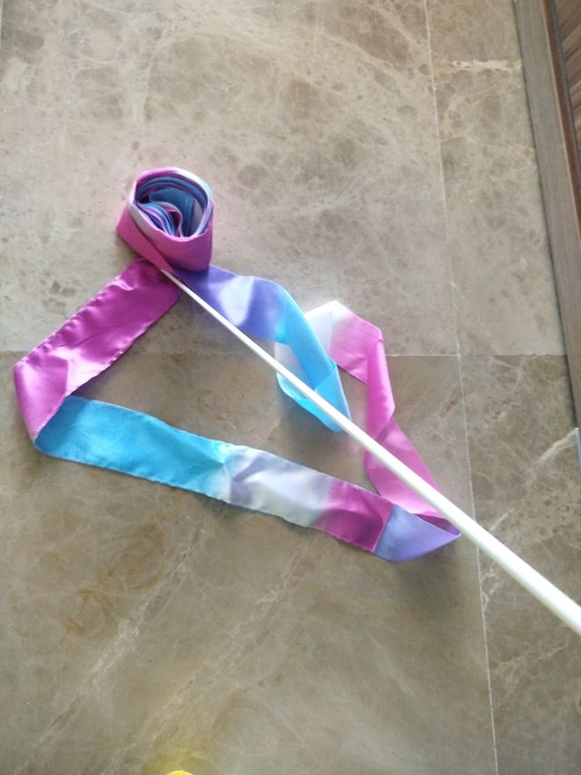 Cinta Gimnasia Rítmica Multicolor