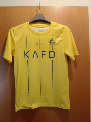 Maglietta calcio gialla