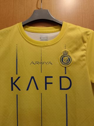 Maglietta calcio gialla