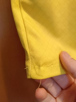 Maglietta calcio gialla