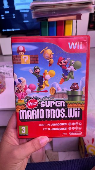 Juego Wii Super Mario Bros. Wii