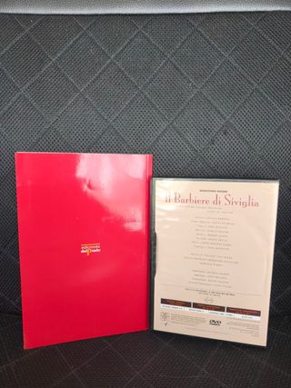 Libro y DVD El barbero de Sevilla Ópera