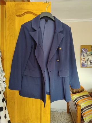 Chaqueta azul marino