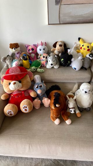 Precio 3€ por cada peluche.