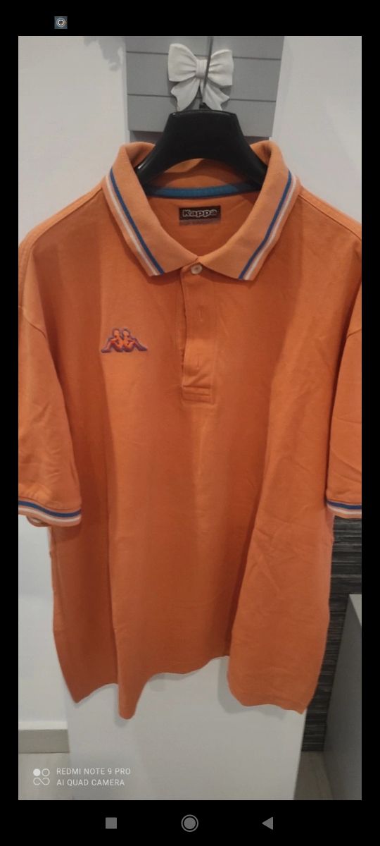 Polo Kappa arancione