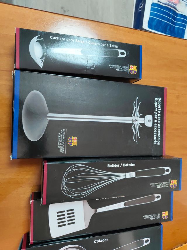 Juego Accesorios Cocina FC Barcelona