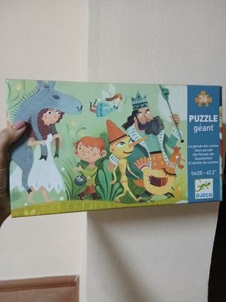 Puzzle Gigante Djeco 1.20 m . 36 Piezas